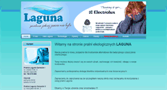 Desktop Screenshot of pralnia-laguna.com